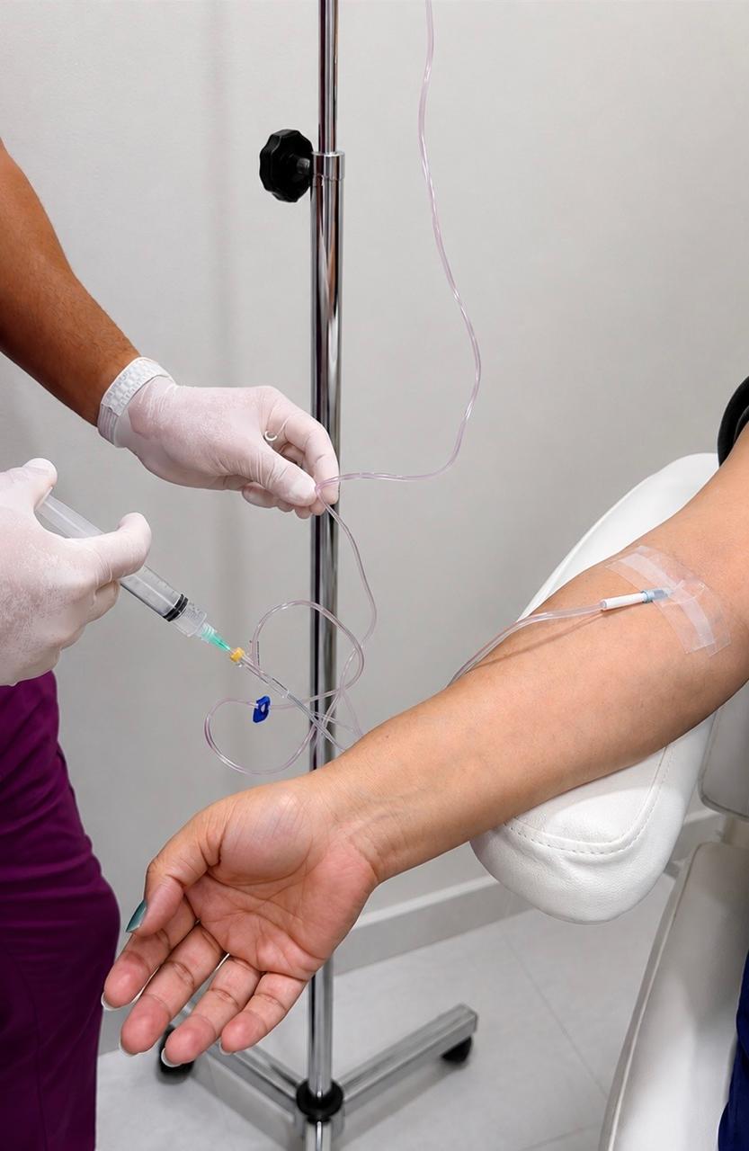 Aplicación intravenosa de células madre mesenquimales
